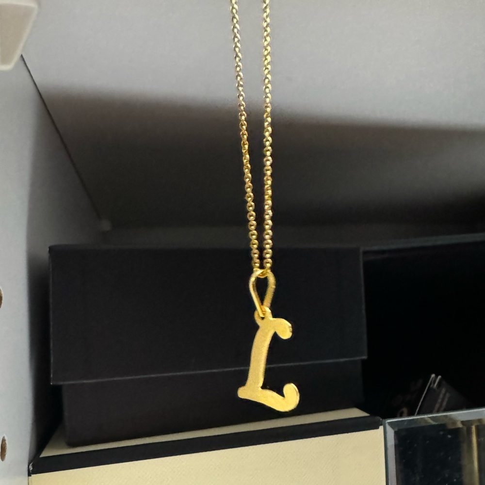 Gold necklace
